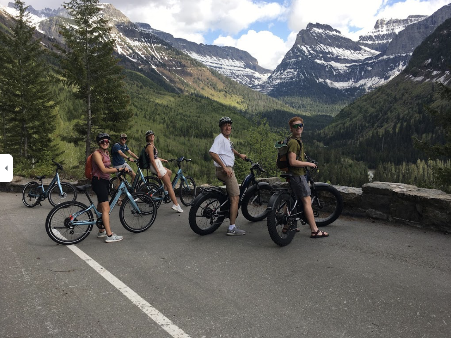 ELECTRIC × DRT / ROAD GLACIER E-Bike Glacier National Park — Montana E-Bikes